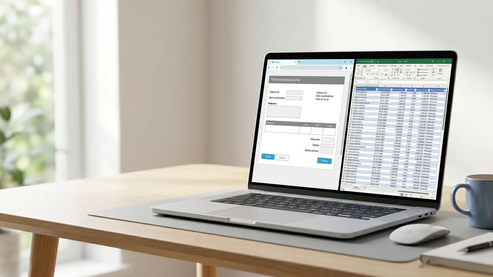 Aplikacja Podatnika KSeF a Excel